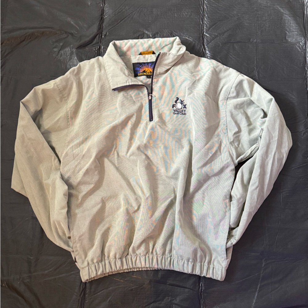 Kangol Light Gray Windbreaker Jacket